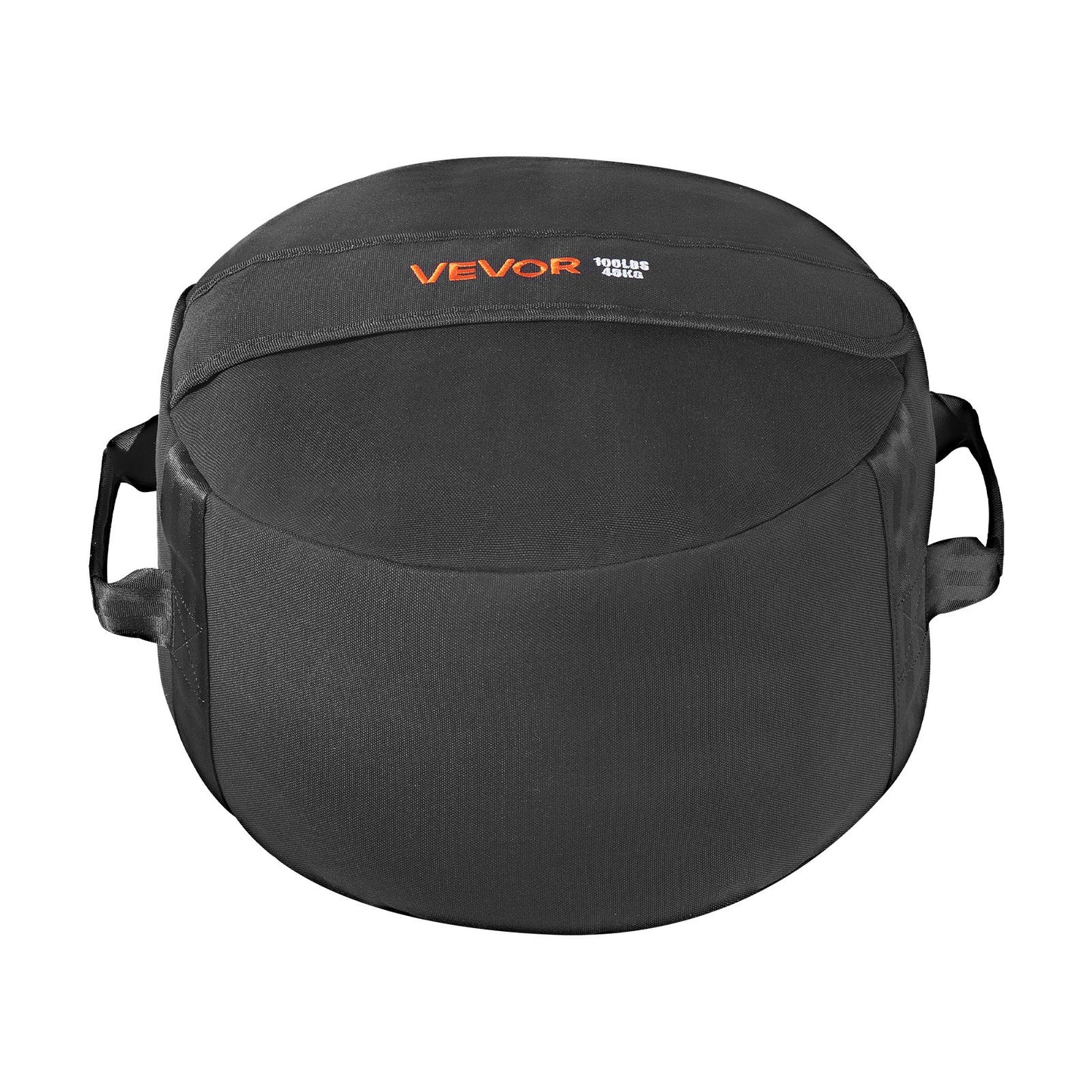 Workout Sandbag, Heavy Duty Workout Power Bags with Handles, 45 kg Slam Bag for Fitness Strength Weight Training Cross-Training, Home Gym Exercise, Black (Unfilled)