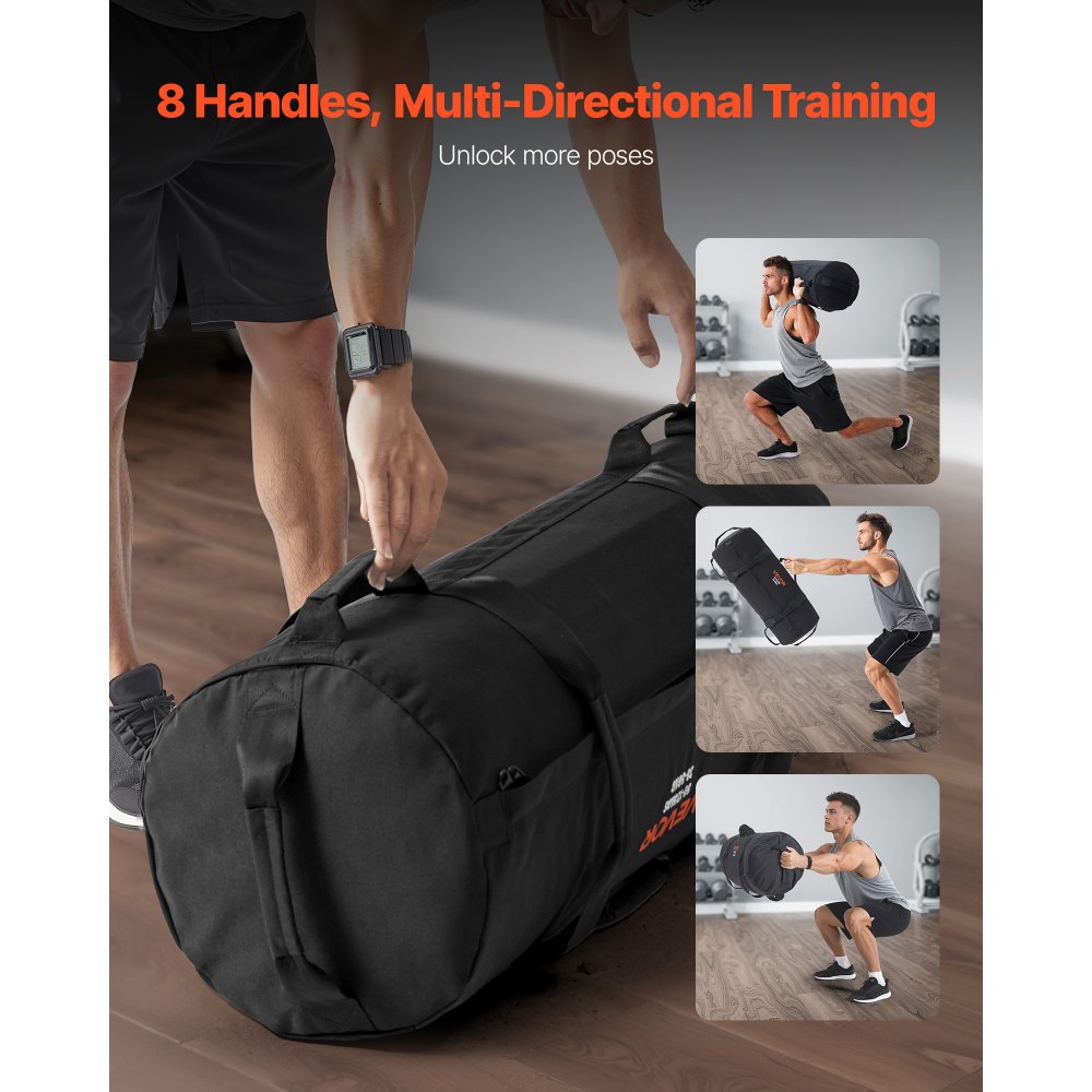 VEVOR Workout Sandbag Heavy Duty Fitness Bag for CrossFit and Weight Training