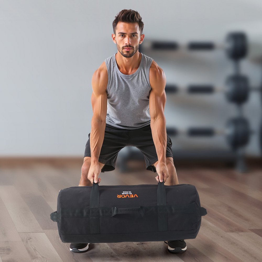 VEVOR Workout Sandbag Heavy Duty Fitness Bag for CrossFit and Weight Training