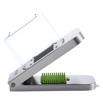 Vegetable Chopper Food Veggie Cutter 3 Blades Onion Slicer with Container