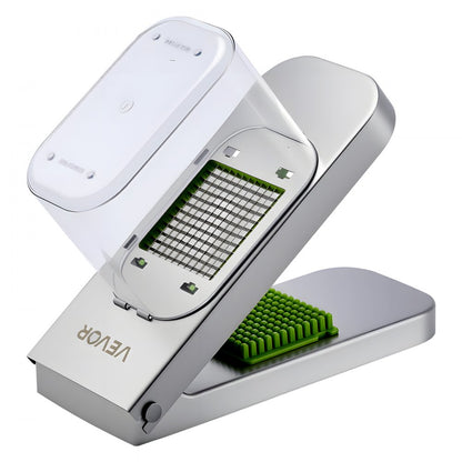 Vegetable Chopper Food Veggie Cutter 3 Blades Onion Slicer with Container