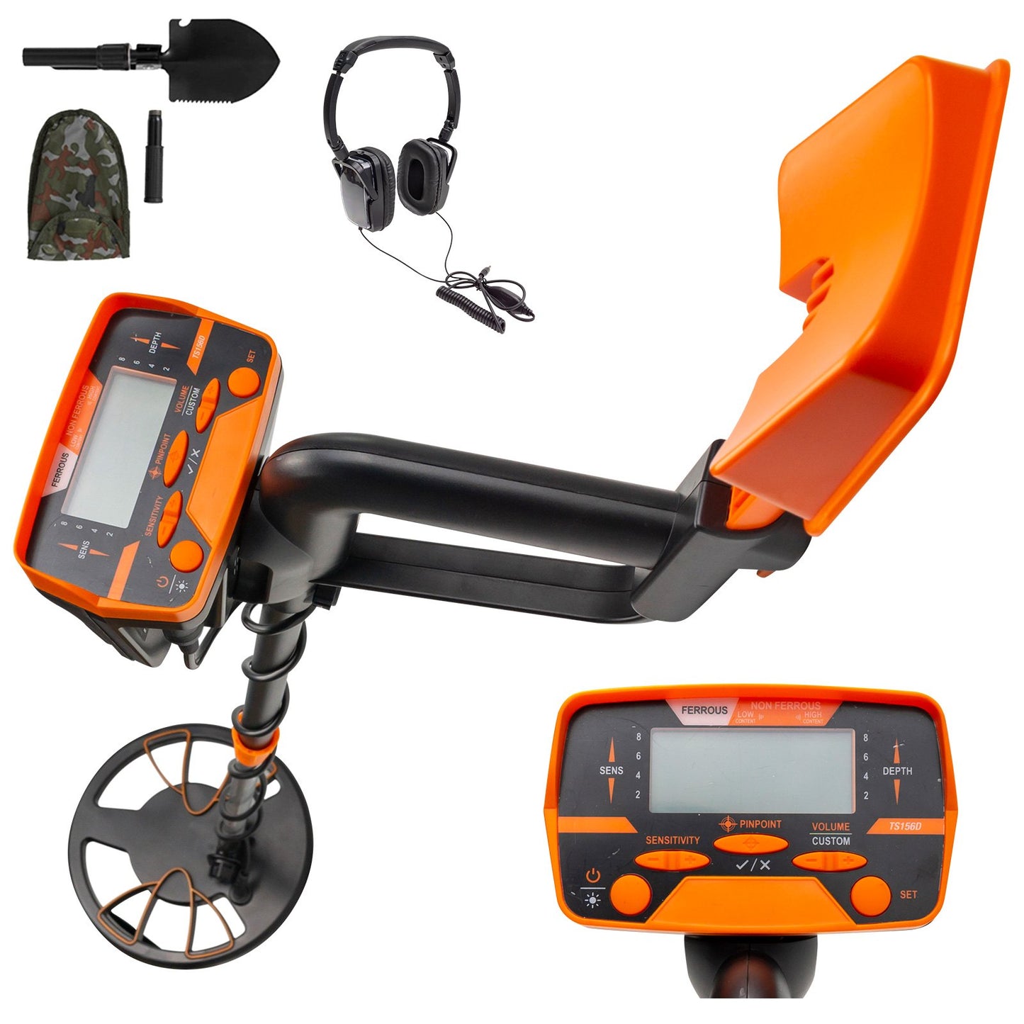 VEVOR Metal Detector Waterproof Disc Metal detectors Underwater Underground high