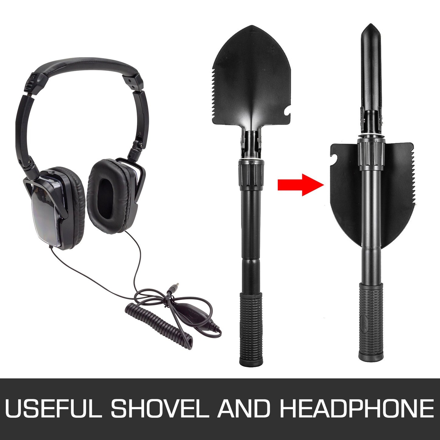 VEVOR Metal Detector Waterproof Disc Metal detectors Underwater Underground high