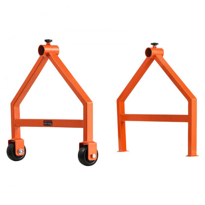 Wire Spool Rack for Up to 29.9 in Diameter Spools Cable Caddy with Wheels