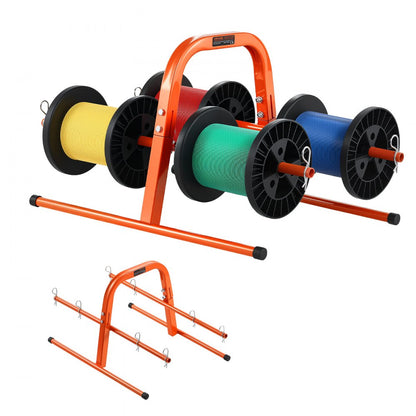 Hand Caddy Wire Dispenser for Up to 8 Spools Electrical Industrial Retail