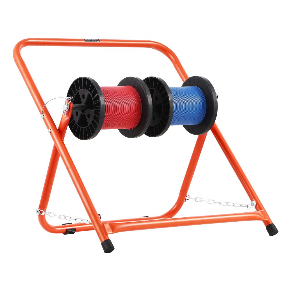 Foldable Wire Spool Rack Heavy Duty Cable Caddy Electrical Industrial