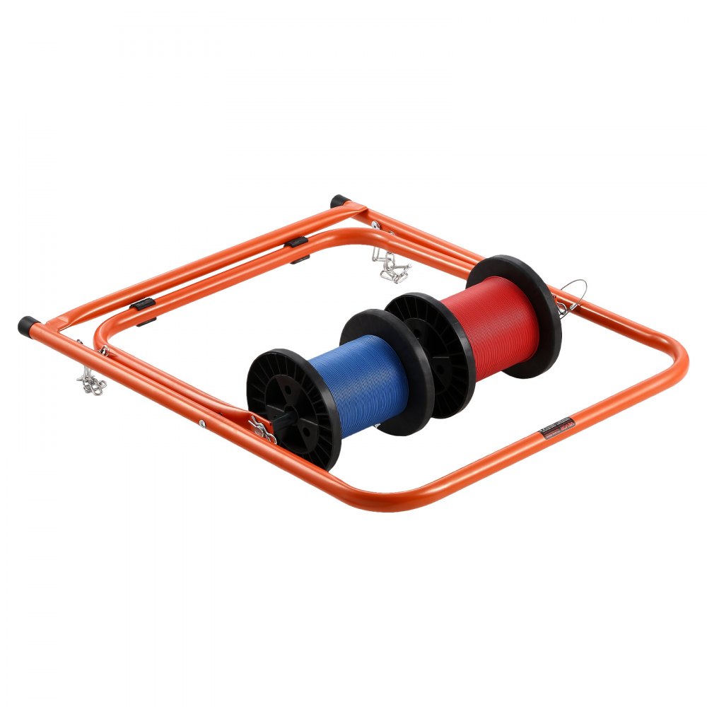 Foldable Wire Spool Rack Heavy Duty Cable Caddy Electrical Industrial