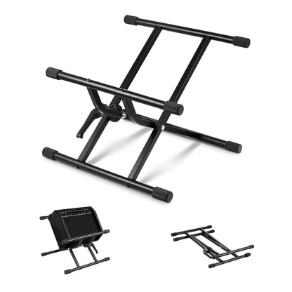 Adjustable Guitar Amp Stand with 79.83 kg Capacity, 0.125-0.505 Meter Height