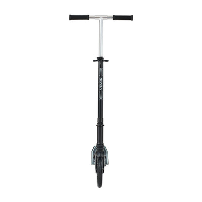 Kick Scooter for Kids Ages 8+, Teens & Adults, 2-Wheel Toddler Scooter with Adjustable Height Handlebar, Wide Anti-Slip Deck, Foldable Lightweight Frame for Boys & Girls up to 99.8 kg, Black