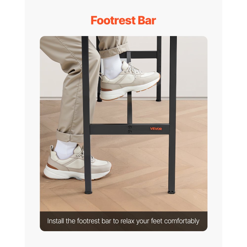 Bar Table Height Pub Table Cocktail Counter Kitchen Dining 39x16x35.5 in