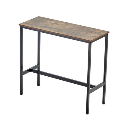 Bar Table Height Pub Table Cocktail Counter Kitchen Dining 39x16x35.5 in