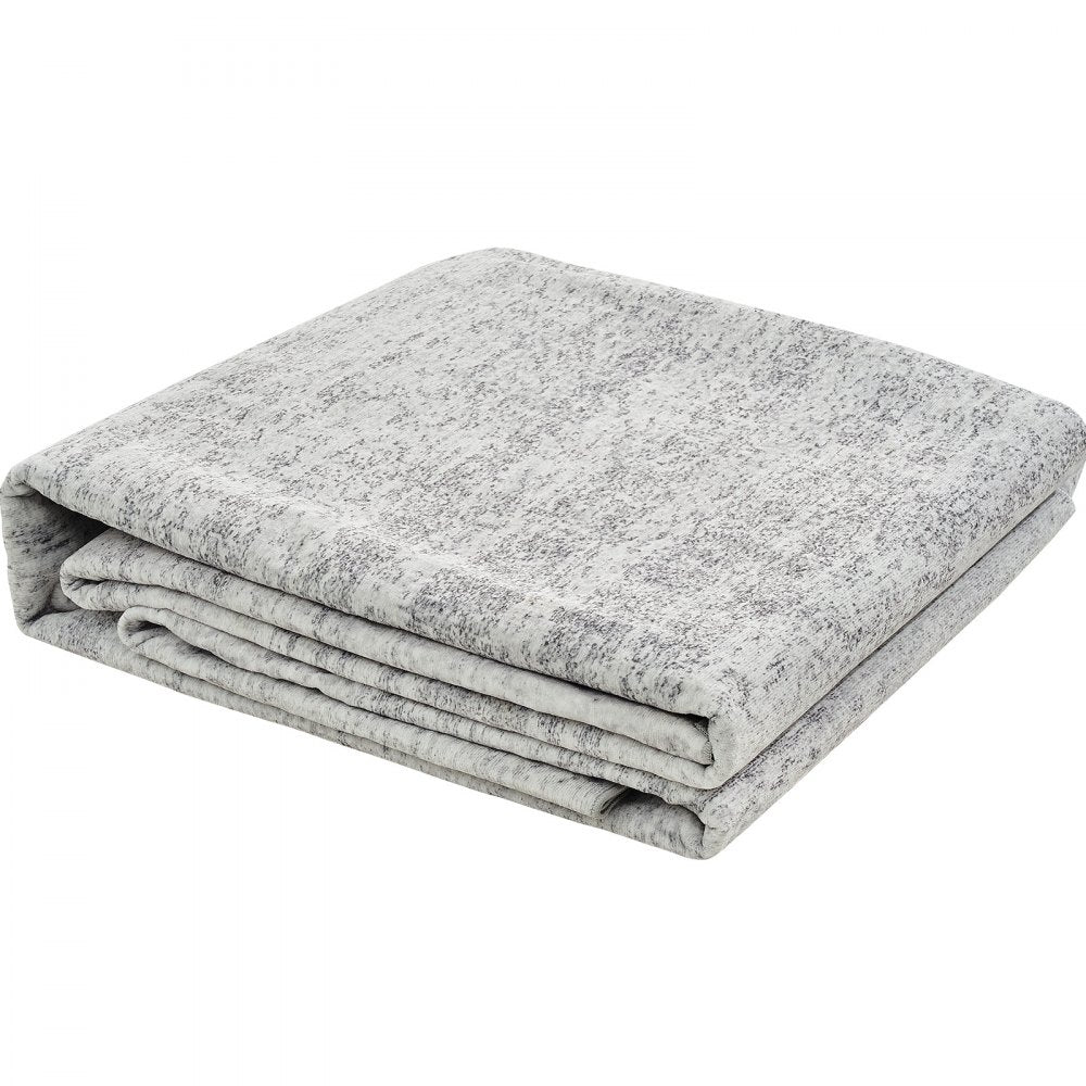 VEVOR Large Area Rug 3048 x 4267.2 mm Anti-Skid Indoor Floor Mat Modern Gray