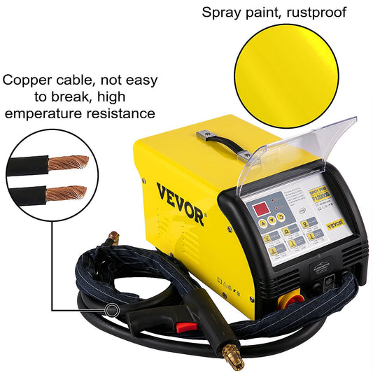 Stud Welder 6000A Spot Welding Machine for Car Body Repair with Dual Guns
