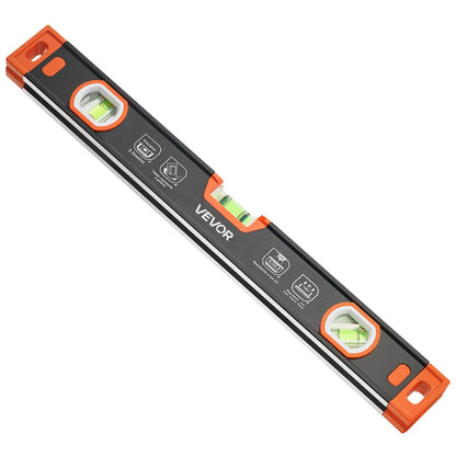 Torpedo Level, 3-Piece (225/400/600 mm), Magnetic Leveler Tool Set Aluminum Alloy, with Clear 3 Green Vials, V-Groove, Hanging Hole, Multi-angle Measurement for Construction Home Renovation