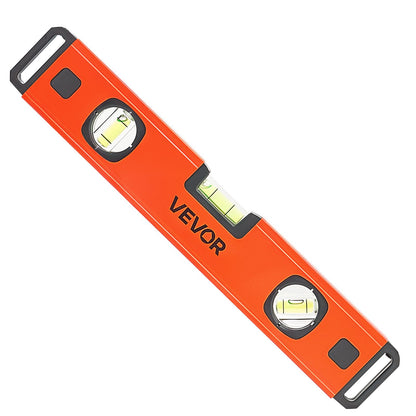 Torpedo Level, 4-Piece (120/300/600/1000 mm), Magnetic Leveler Tool Set Aluminum Alloy, with Clear 3 Green Vials, Hanging Hole, Box Beam Multi-angle Measurement for Construction Home Renovation