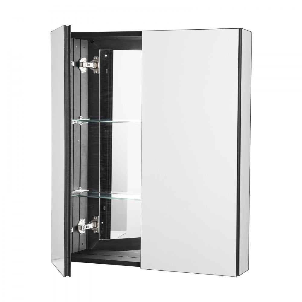 VEVOR Medicine Cabinet 26" x 30" Mirror Medicine Cabinet Adjustable Shelves