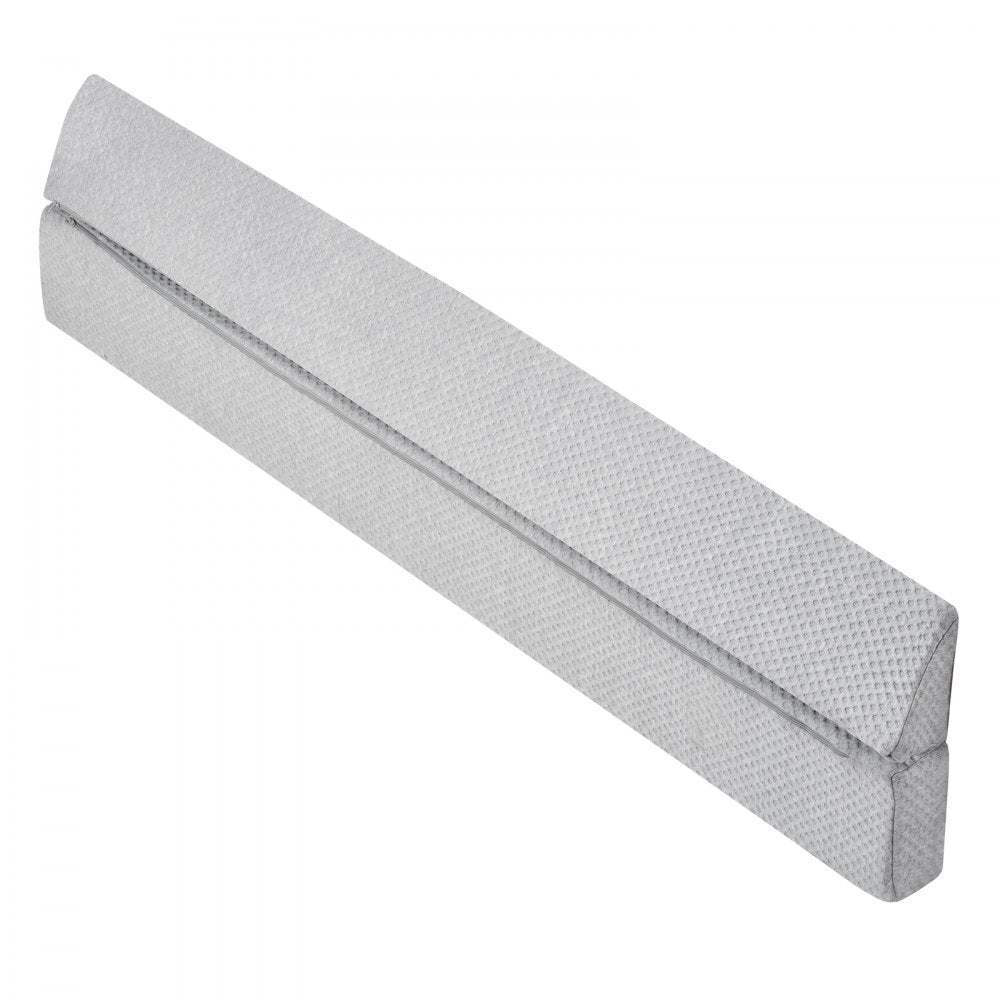 VEVOR Bed Wedge Pillow for Headboard 1525x152x152mm Bed Gap Filler for 178mm Gap
