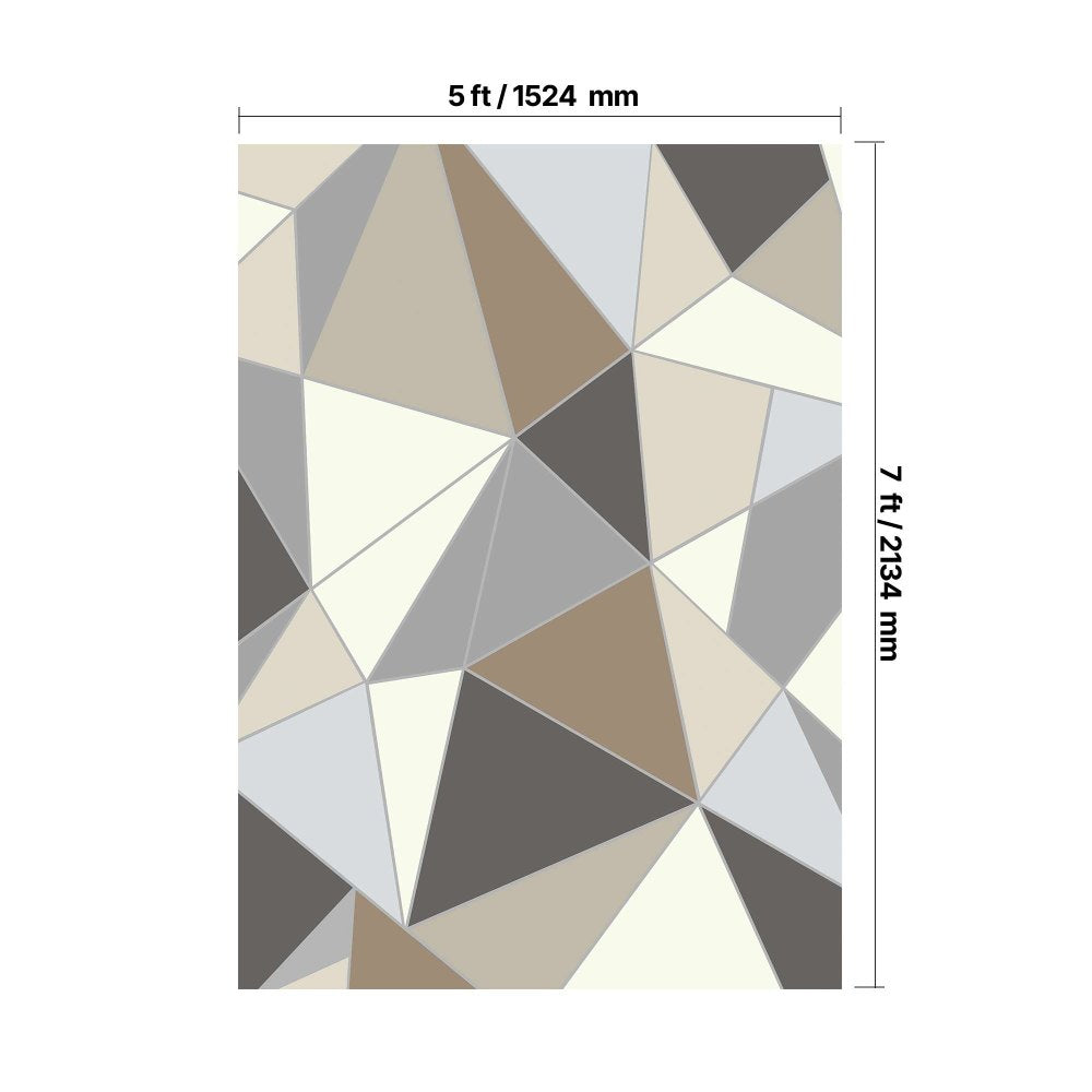 VEVOR Large Area Rug 1524 x 2133.6 mm Anti-Skid Floor Mat Modern Charcoal Gray