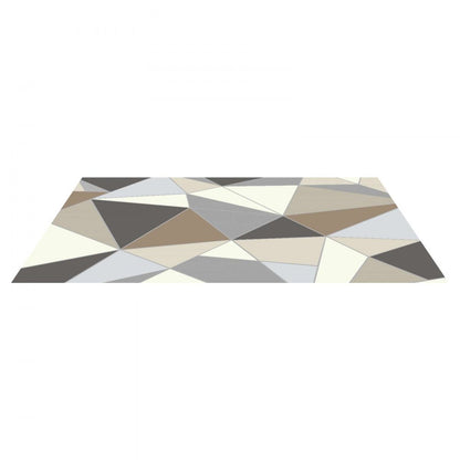 VEVOR Large Area Rug 1524 x 2133.6 mm Anti-Skid Floor Mat Modern Charcoal Gray