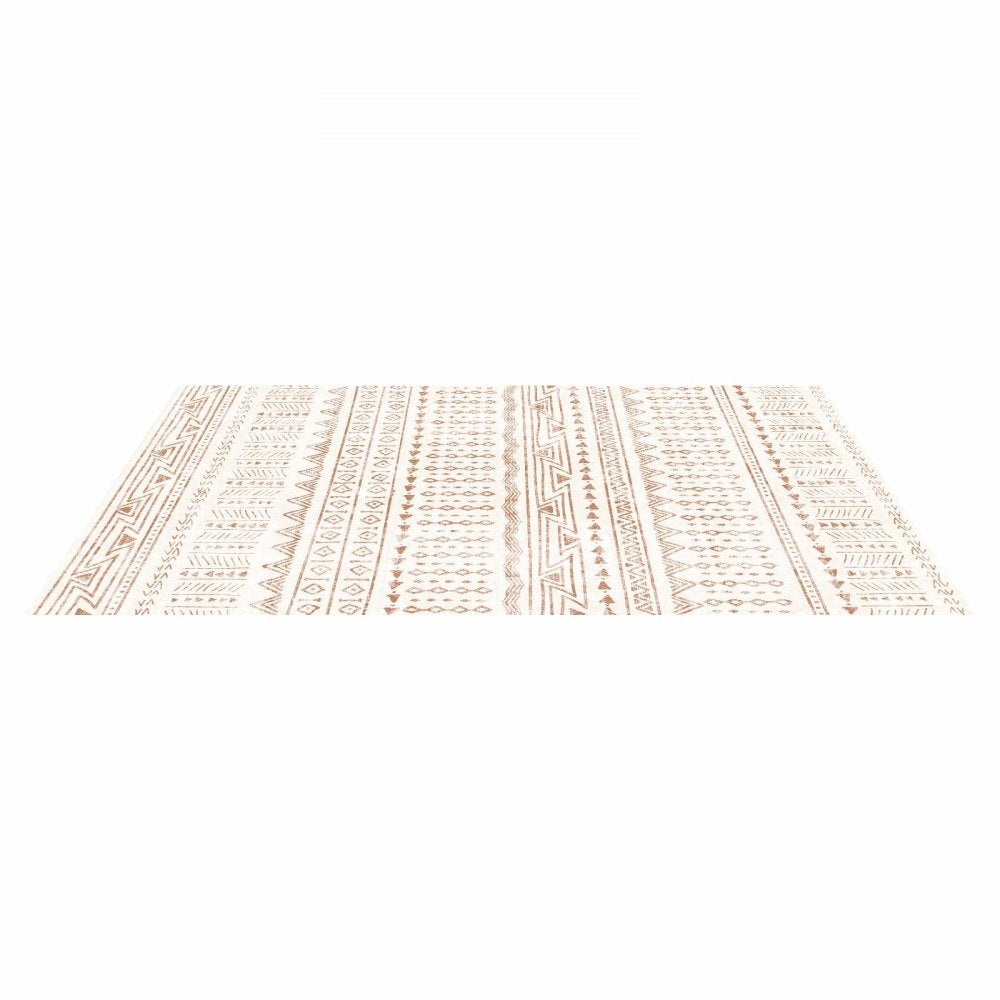 VEVOR Large Area Rug 1524 x 2438.4 mm Anti-Skid Indoor Floor Mat Modern Beige