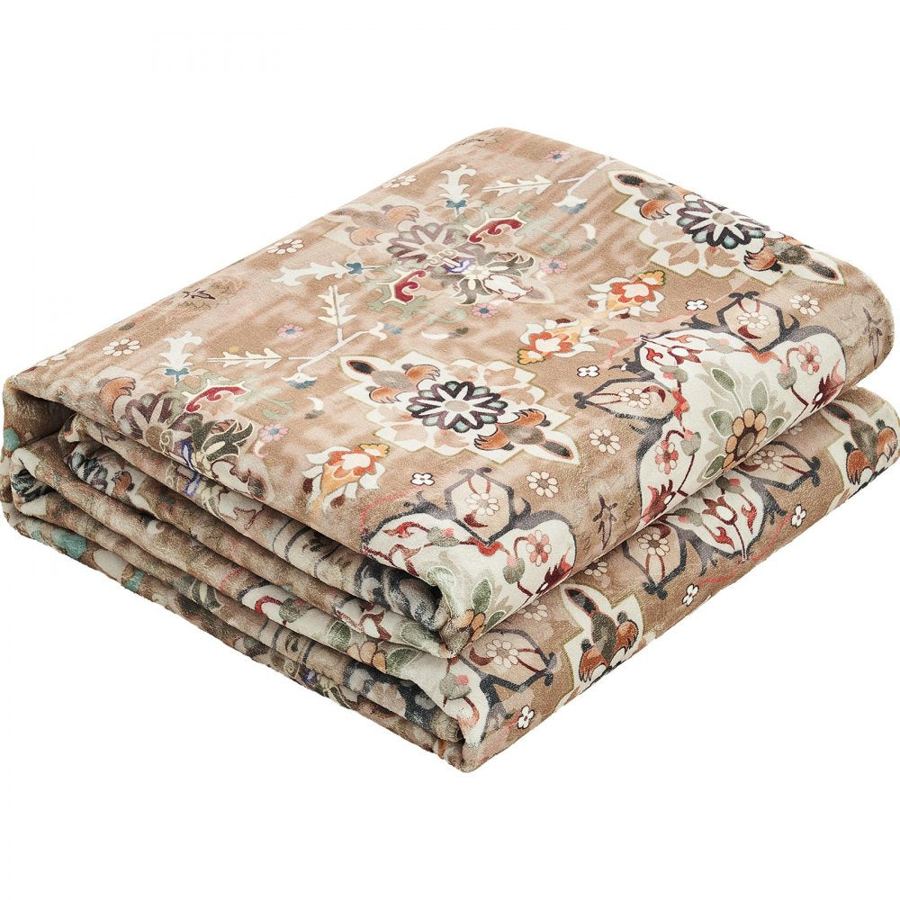Large Area Rug 1828.8x2743.2 mm Anti-Skid Floor Mat Vintage Brown Green
