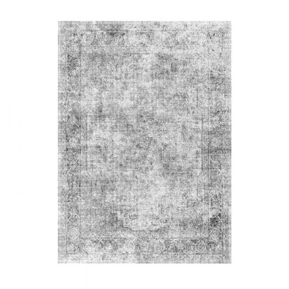 VEVOR Large Area Rug 1828.8x2743.2 mm Anti-Skid Indoor Floor Mat Bohemian Gray