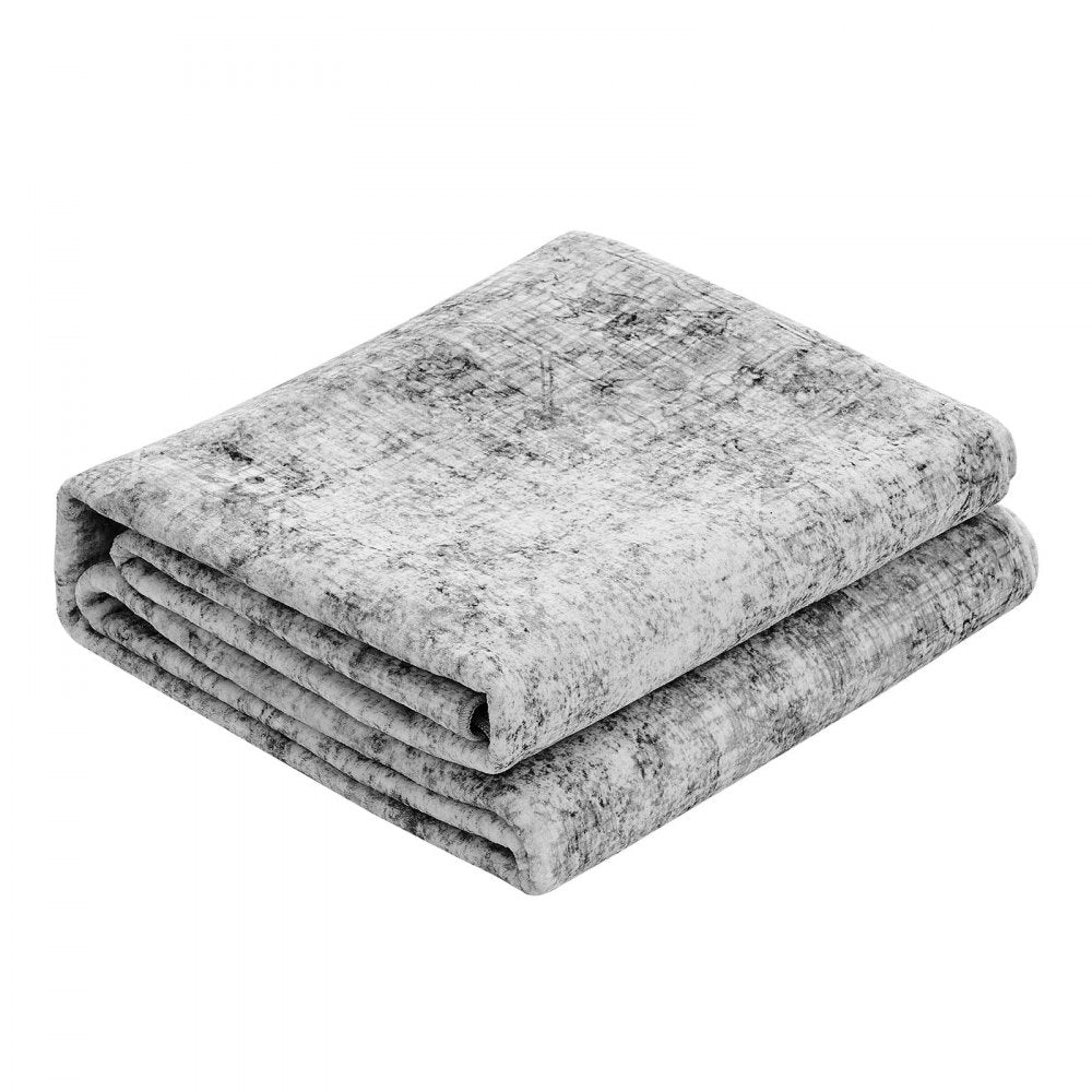 VEVOR Large Area Rug 1828.8x2743.2 mm Anti-Skid Indoor Floor Mat Bohemian Gray