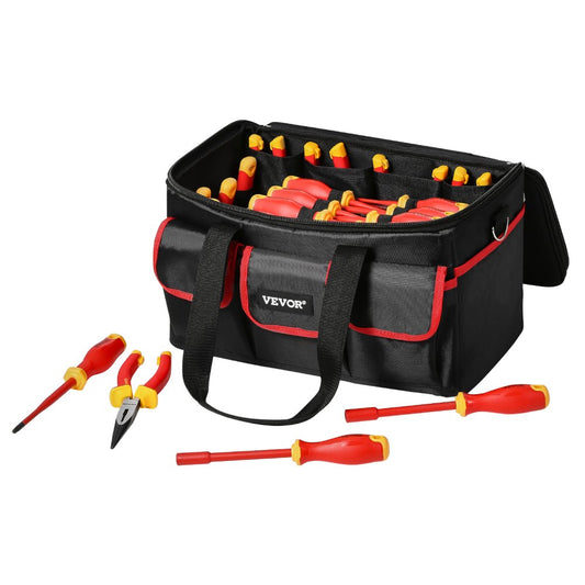 VEVOR Insulated Screwdriver Set 50-Piece Insulated Tool Set for Electricians
