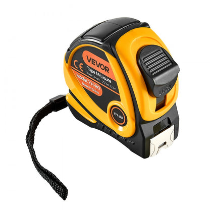 VEVOR 2 Packs Tape Measure 7620mm Retractable Imperial Metric