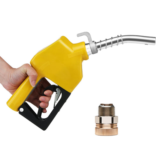 VEVOR Automatic Fuel Nozzle, 3/4" NPT Inlet Thread & 13/16" Spout, 11 GPM Max Flow
