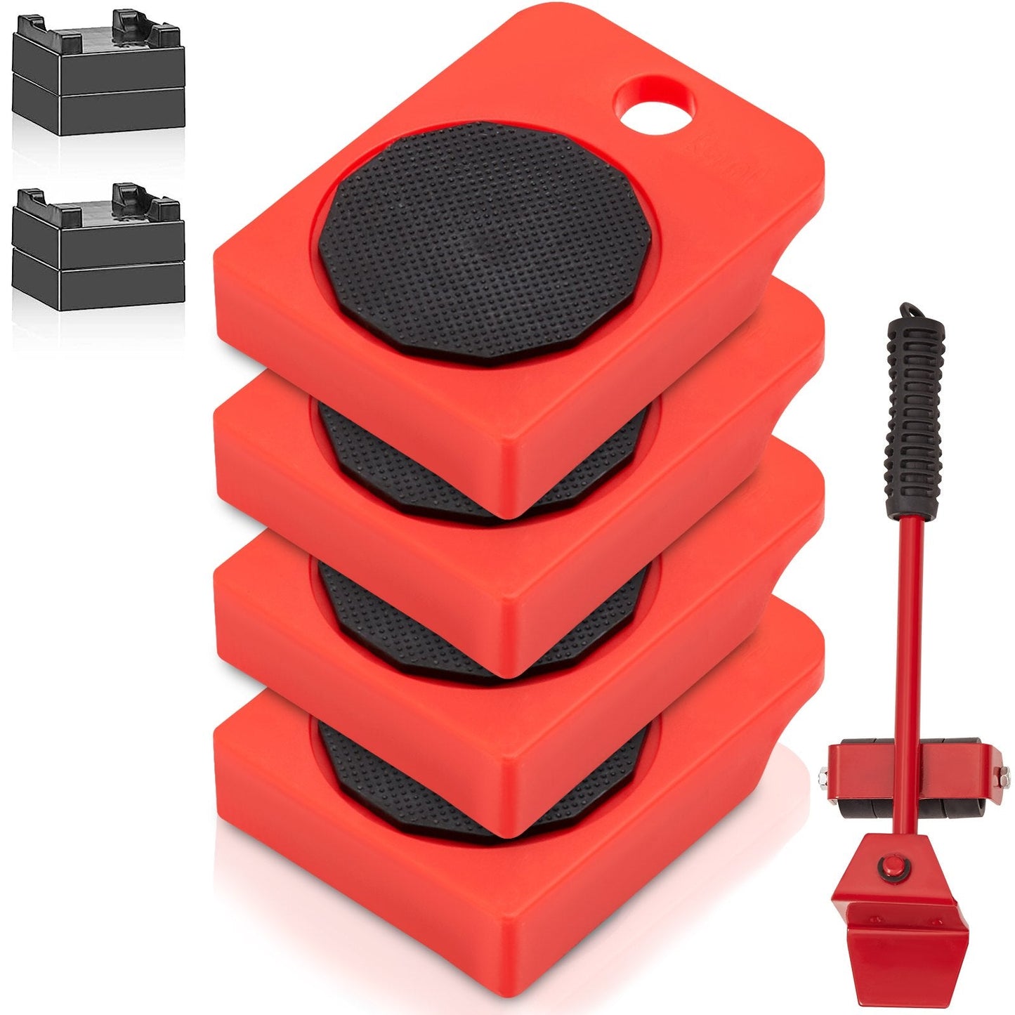 Heavy Duty Furniture Movers with 4 Wheels, 113.4 kg Capacity, Easy to Use