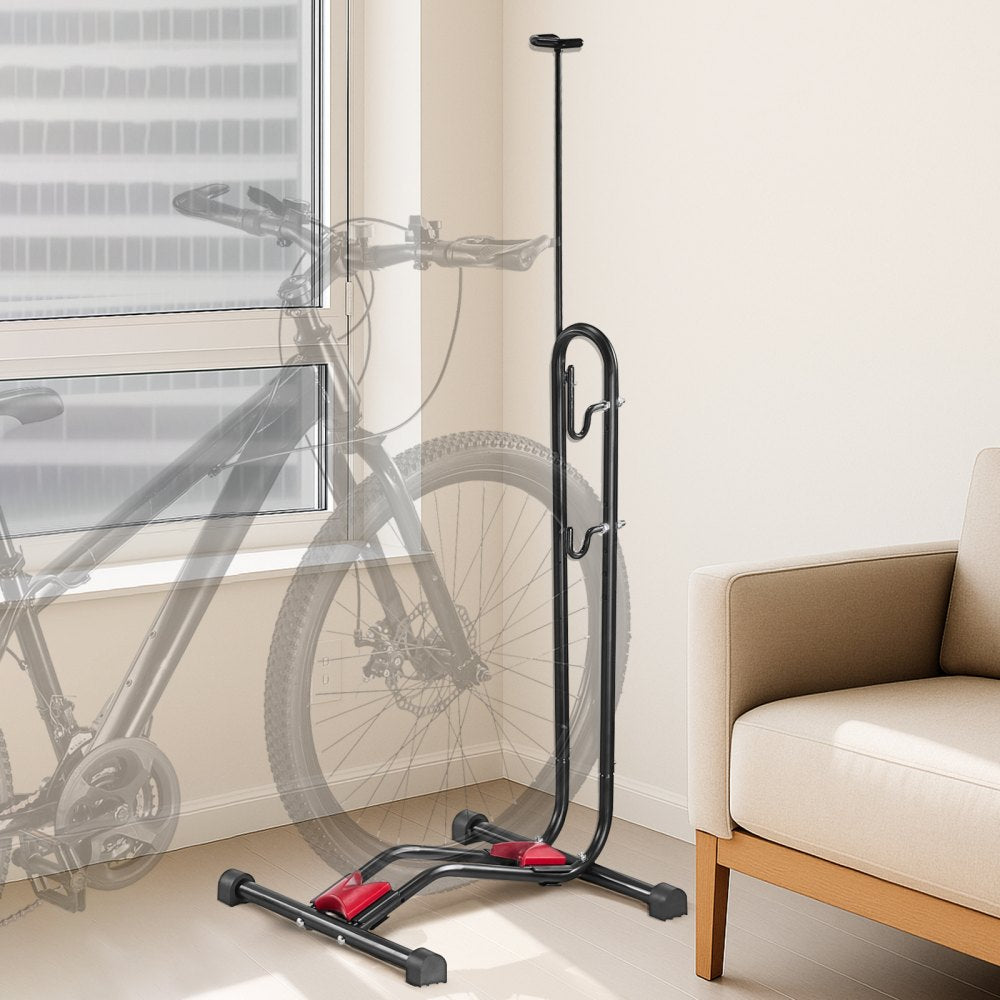 Bike Storage Floor Bike Rack for 406.4 to 700 mm Mountain & Road Bikes