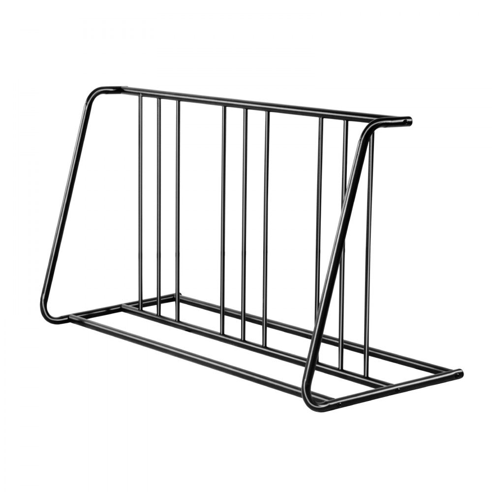 Bike Rack, Fits Tire Width 3 Inch/76.2 mm, Carbon Steel Double-Sided Grid Bike Rack Stand, Freestanding Bicycle Storage 