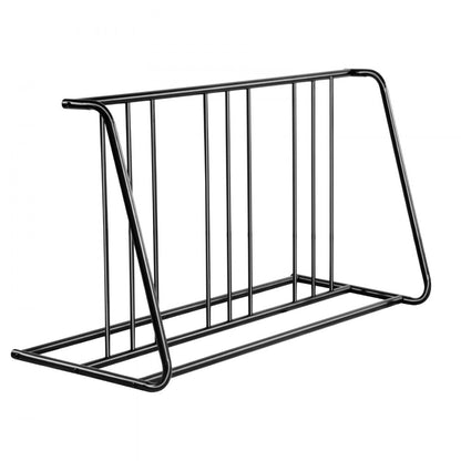 Bike Rack, Fits Tire Width 3 Inch/76.2 mm, Carbon Steel Double-Sided Grid Bike Rack Stand, Freestanding Bicycle Storage 