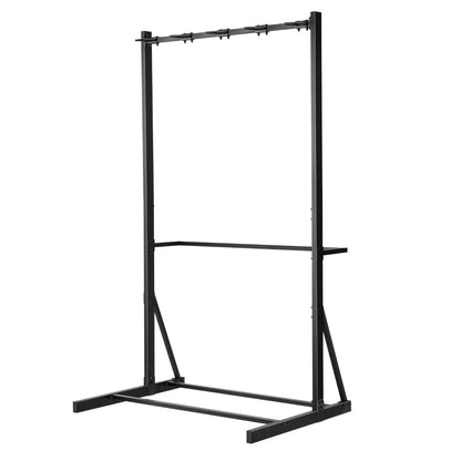 Bike Rack, 300LBS/136KG Capacity for up to 5 Bikes, Freestanding Bike Storage Rack, Carbon Steel Vertical Bicycle Stand for Home, Yard, Garage, Living Room, Indoor/Outdoor Bicycle Storage Stand