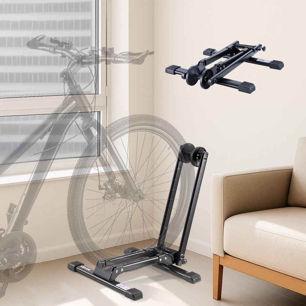 Foldable Bike Rack for 508 to 736.6 mm Mountain & Road Bike Storage 2 Pack