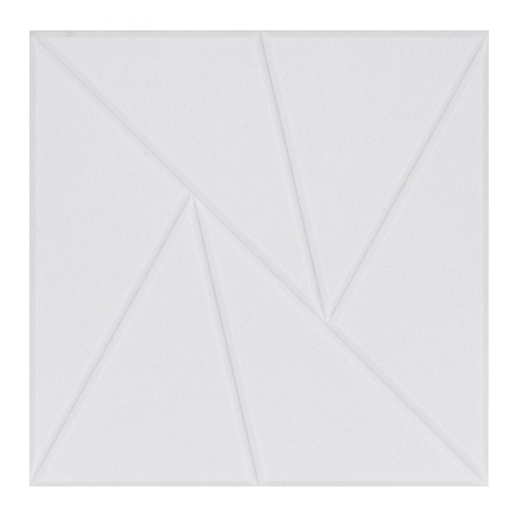 VEVOR 18 Pack Acoustic Wall Panels 30 x 30 x 5 cm Self-Adhesive White