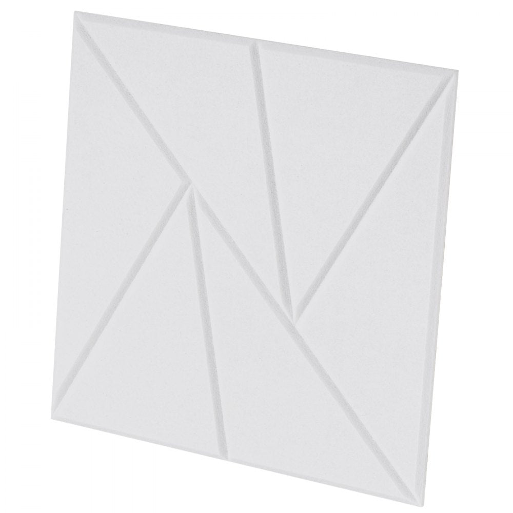 VEVOR 18 Pack Acoustic Wall Panels 30 x 30 x 5 cm Self-Adhesive White