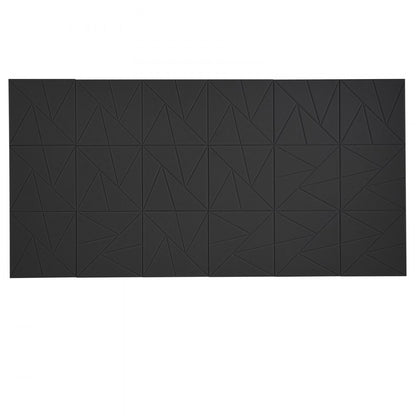 VEVOR 18 Pack Acoustic Wall Panels 30 x 30 x 5 cm Self-Adhesive Black