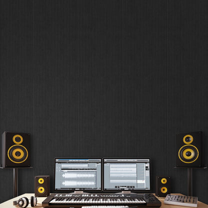 VEVOR 5 Pack Acoustic Wall Panels 120 x 60 x 5 cm Self-Adhesive Black