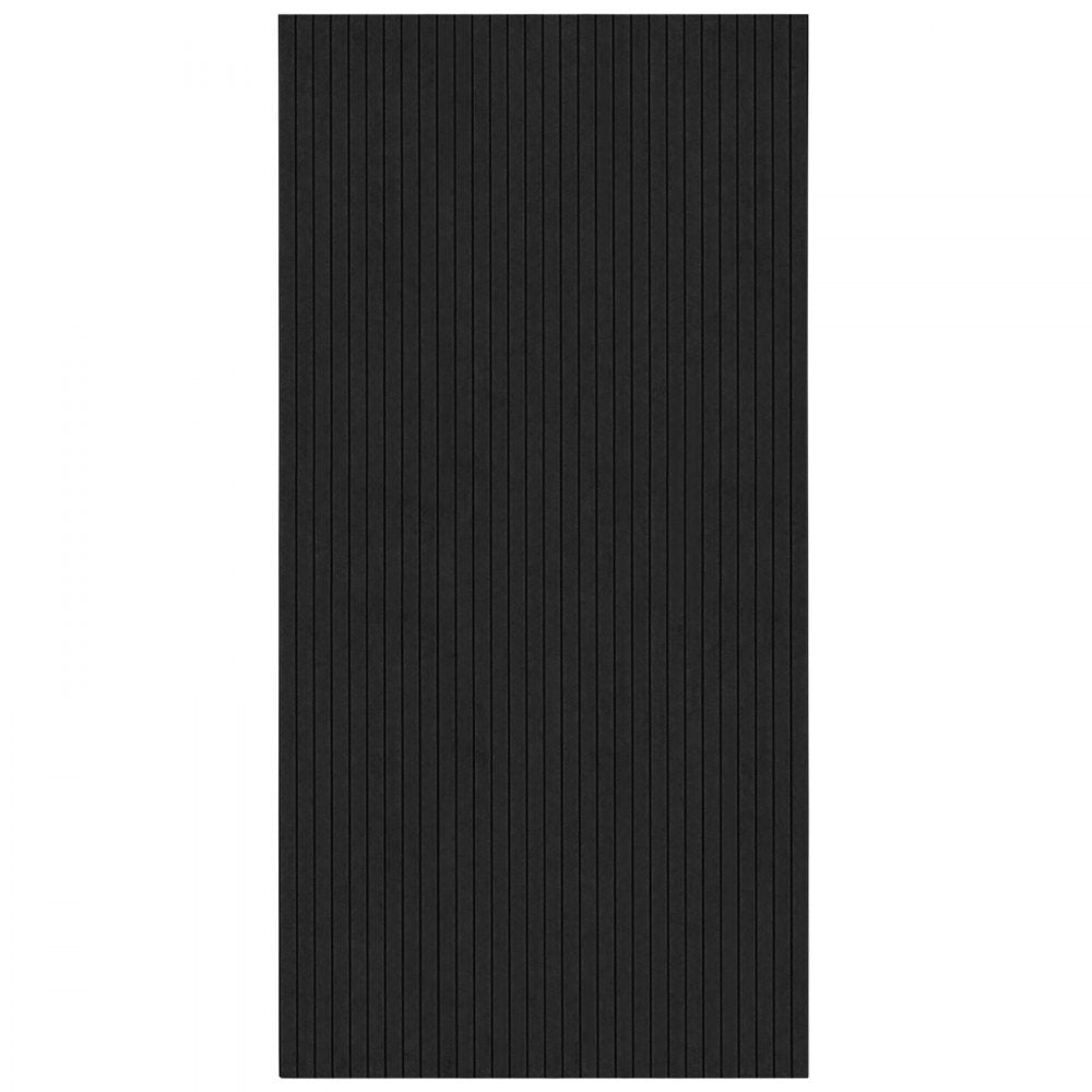 VEVOR 5 Pack Acoustic Wall Panels 120 x 60 x 5 cm Self-Adhesive Black