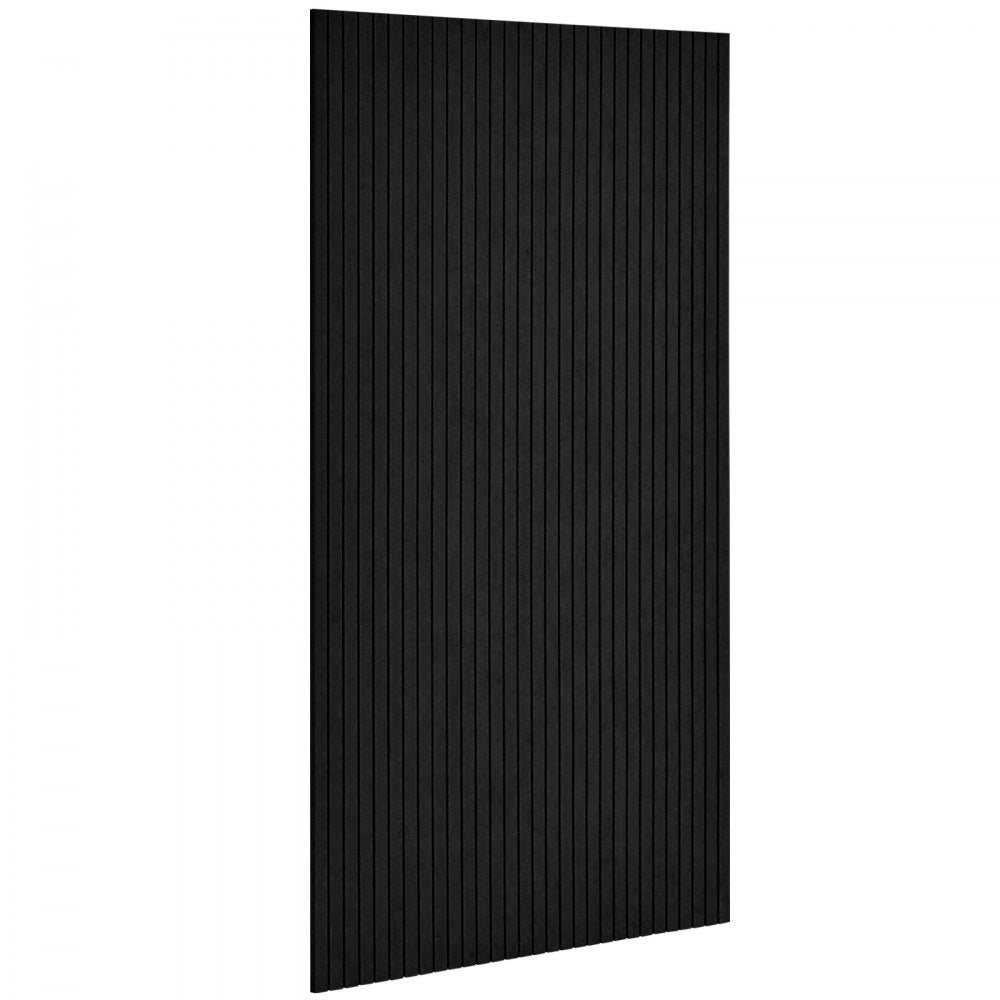 VEVOR 5 Pack Acoustic Wall Panels 120 x 60 x 5 cm Self-Adhesive Black