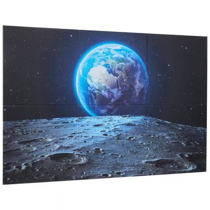 VEVOR 6 Pack Art Acoustic Panels 60 x 60 cm Self Adhesive for Home Earth