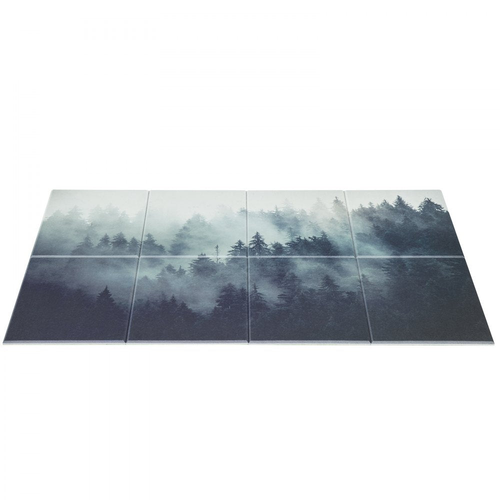 VEVOR 8 Pack Art Acoustic Panels 40 x 30 cm Self Adhesive for Home Forest