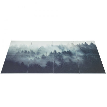 VEVOR 8 Pack Art Acoustic Panels 40 x 30 cm Self Adhesive for Home Forest