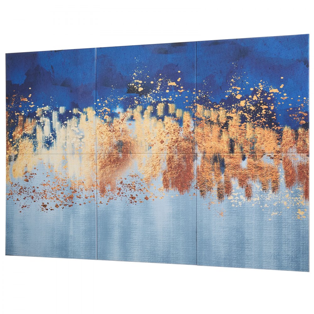 VEVOR 6 Pack Art Acoustic Panels 60 x 60 cm Self Adhesive for Home Pastel
