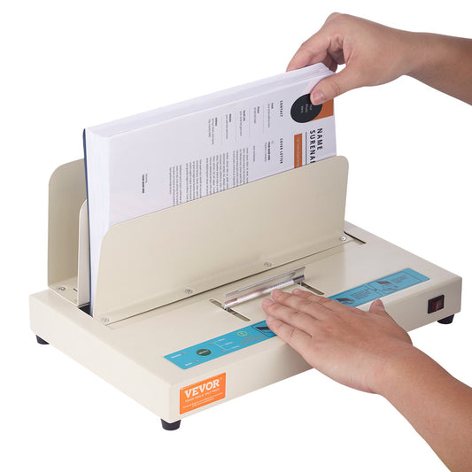 VEVOR Thermal Binding Machine, 500 Sheets Capacity Book Binding Machine, Thermal
