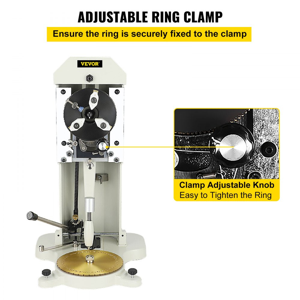 Inside Ring Engraver Standard Letter Block Dial Jewelry Making Engraving Machine