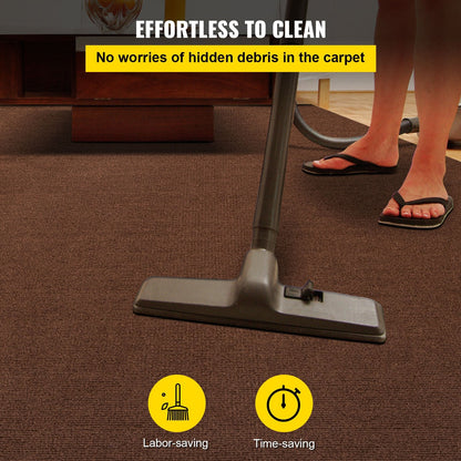 Marine Grade Deep Brown Carpet, 1.8 x 5.5 m, Non-Slip, Water-Proof Backing
