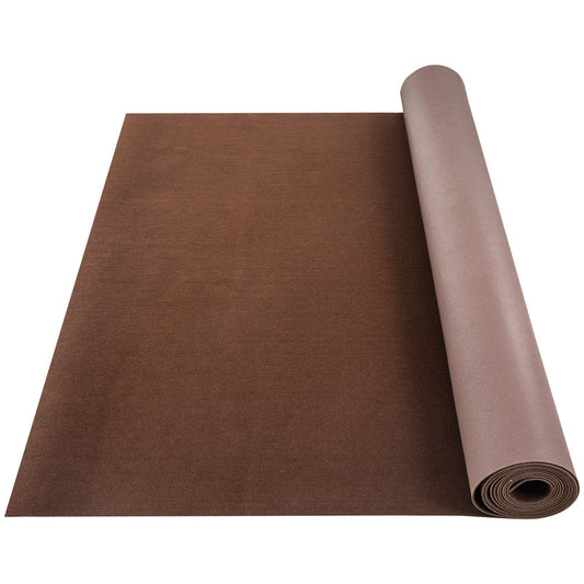 VEVOR Marine Carpet, 6 x 13 ft Boat Carpeting, Deep Brown Marine Grade Boat Carpet,